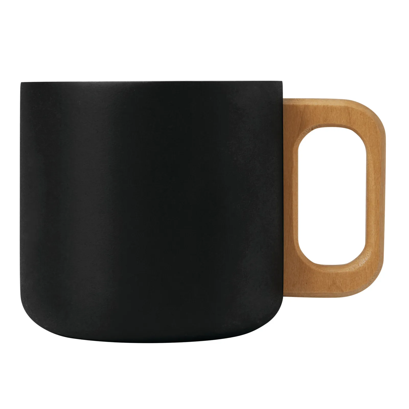 RUSTIC TRIP - Edelstahl-Becher, schwarz – Bild 2