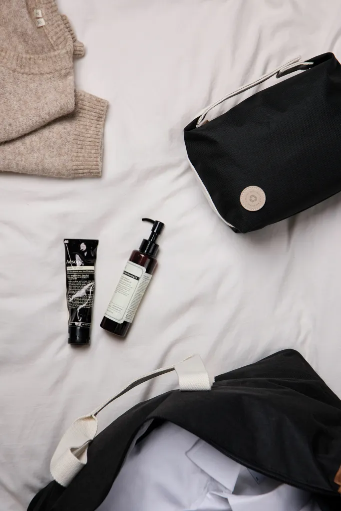 VINGA Sortino RCS Kosmetiktasche, schwarz – Bild 7