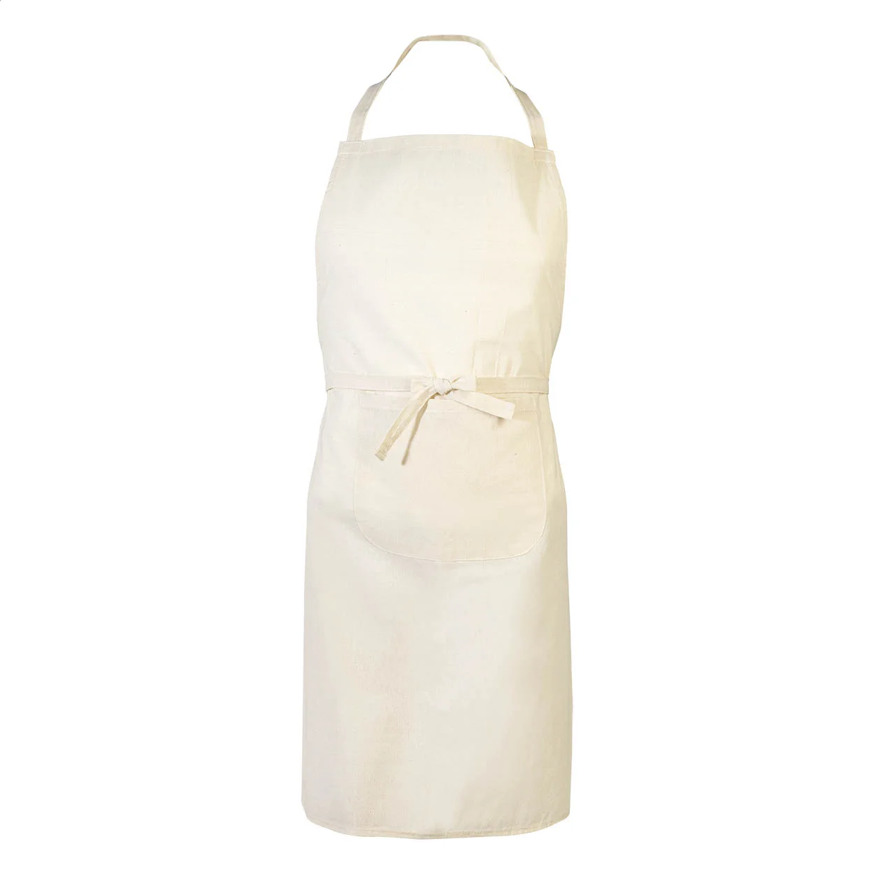 Baumwoll-Schürze Cuoco, beige – Bild 3