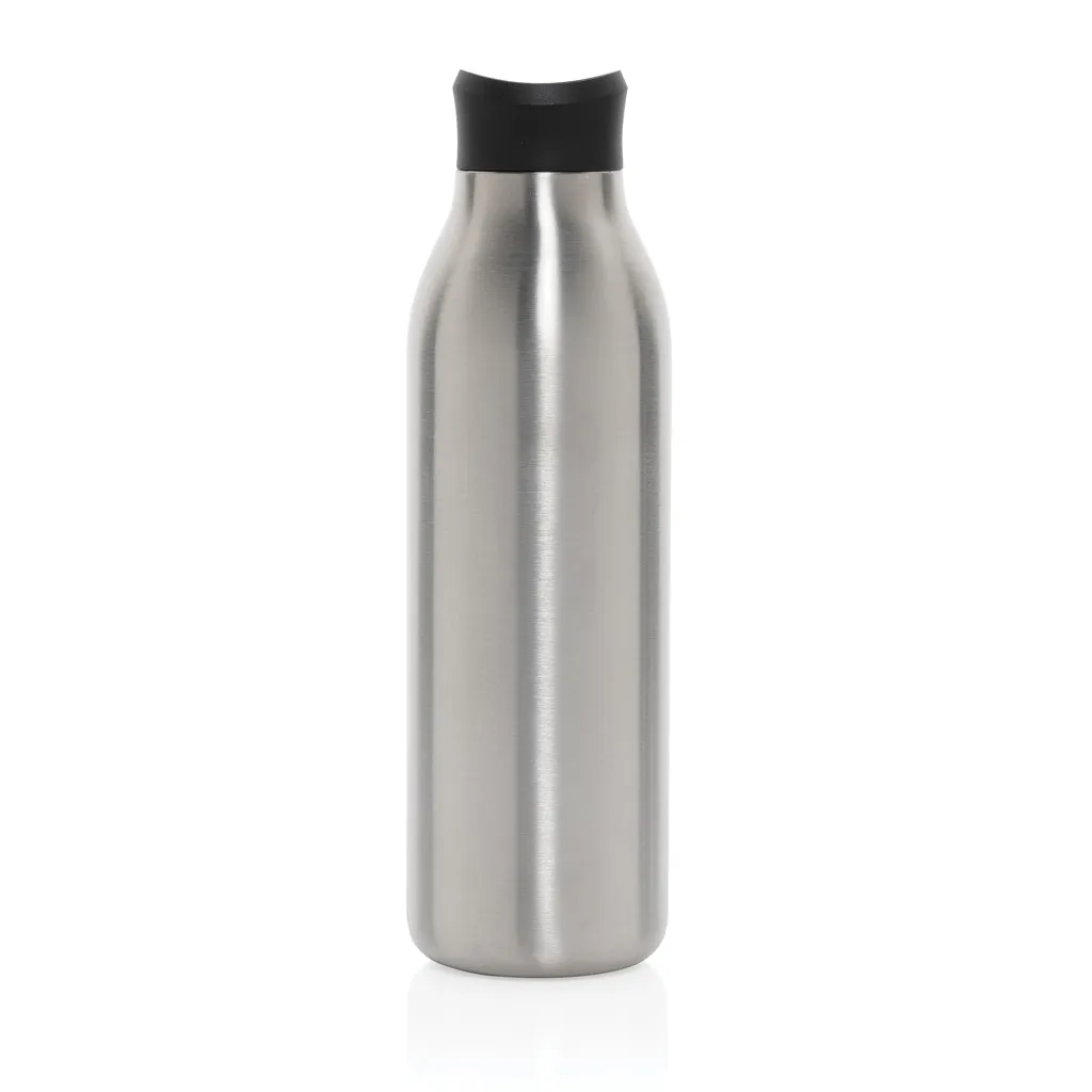Avira Alok 360 Klick-Wasserflasche aus RCS rec. Stahl, 600ml, silber – Bild 3