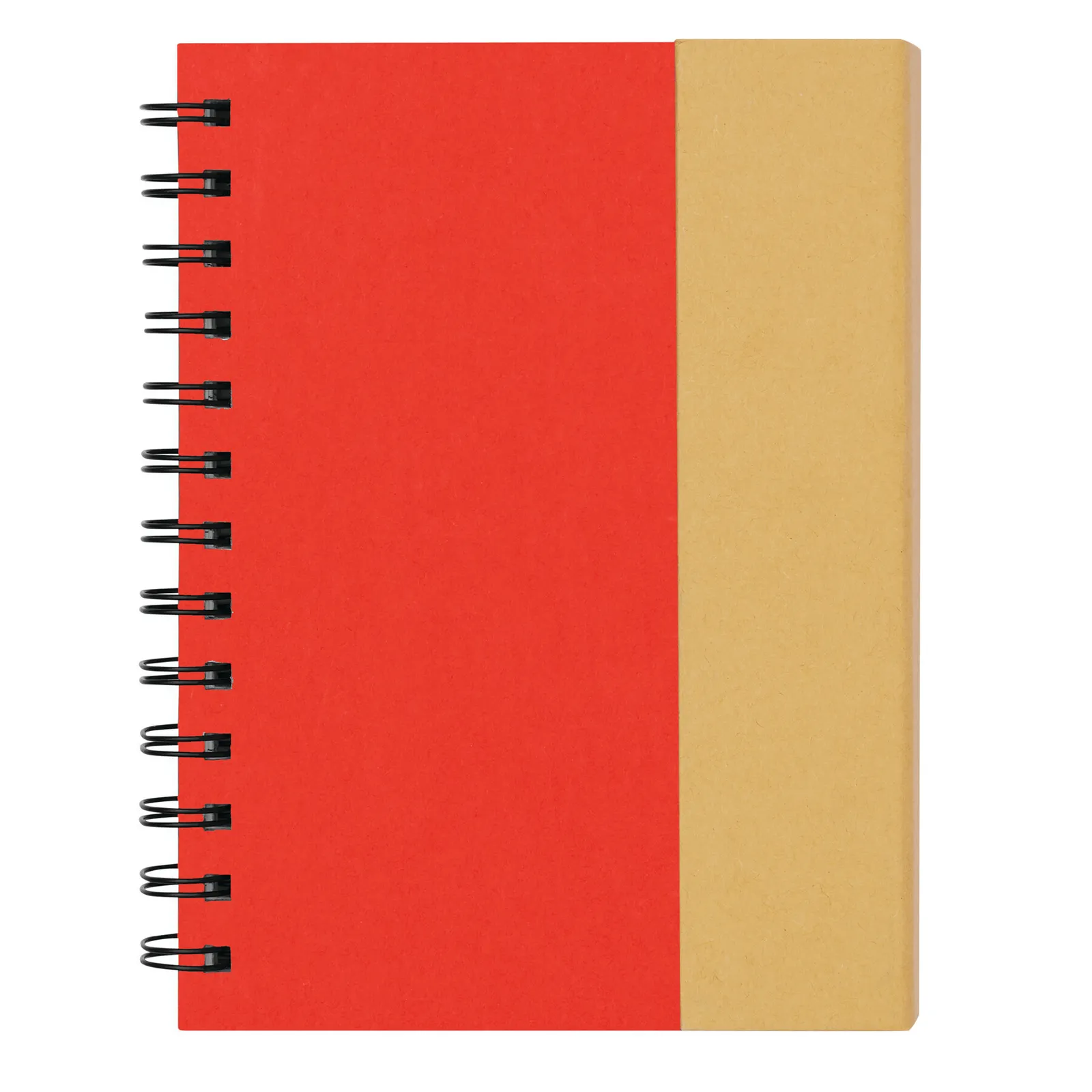 MAGNY - Notizbuch, natur, rot – Bild 3