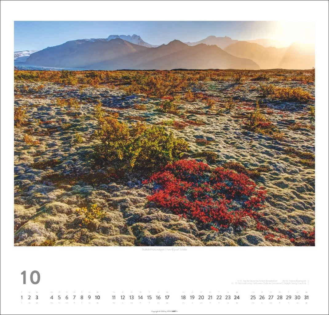 Island Wandkalender 2027 – Bild 11