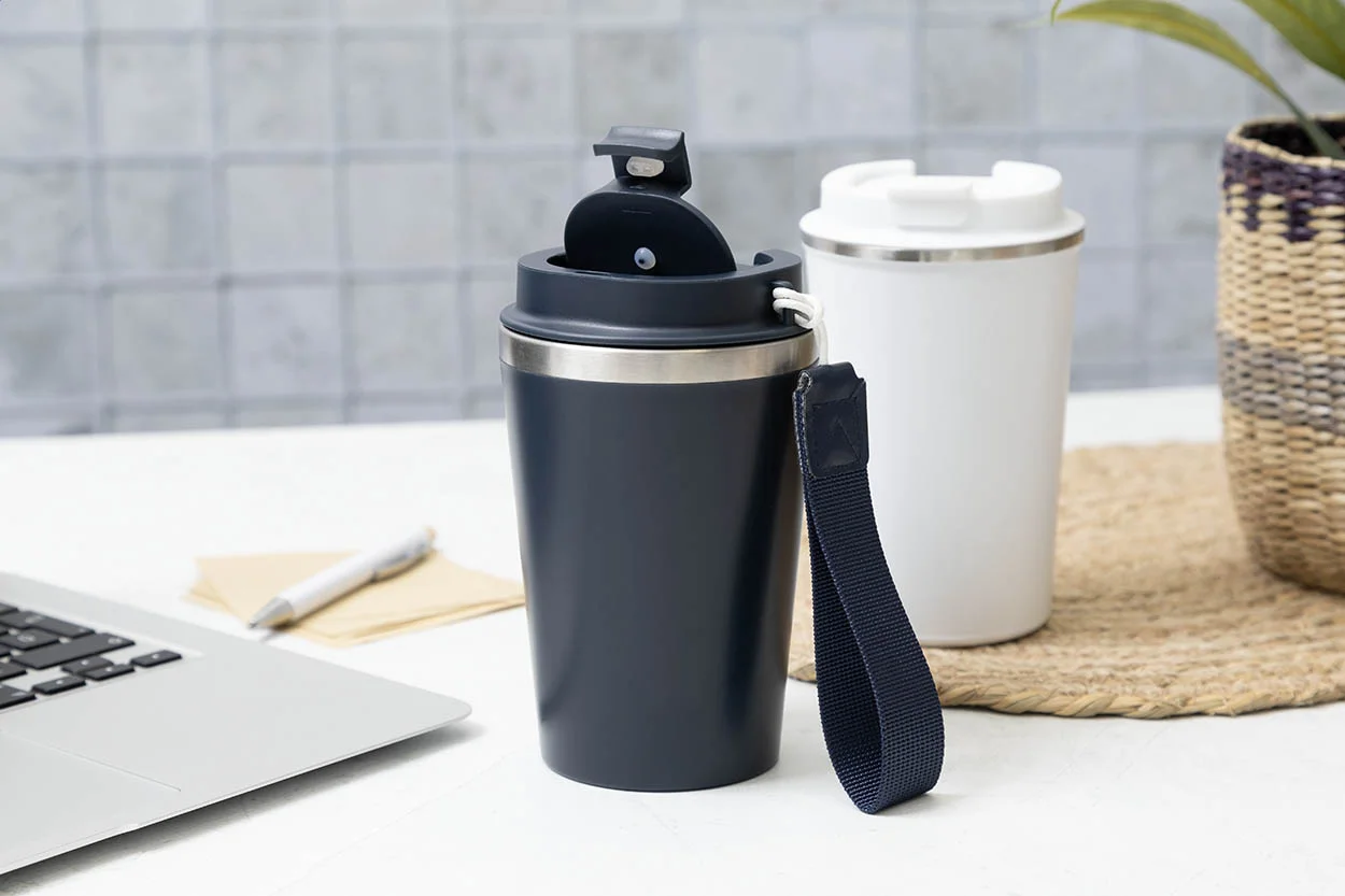 Thermobecher Catimor, weiß – Bild 6