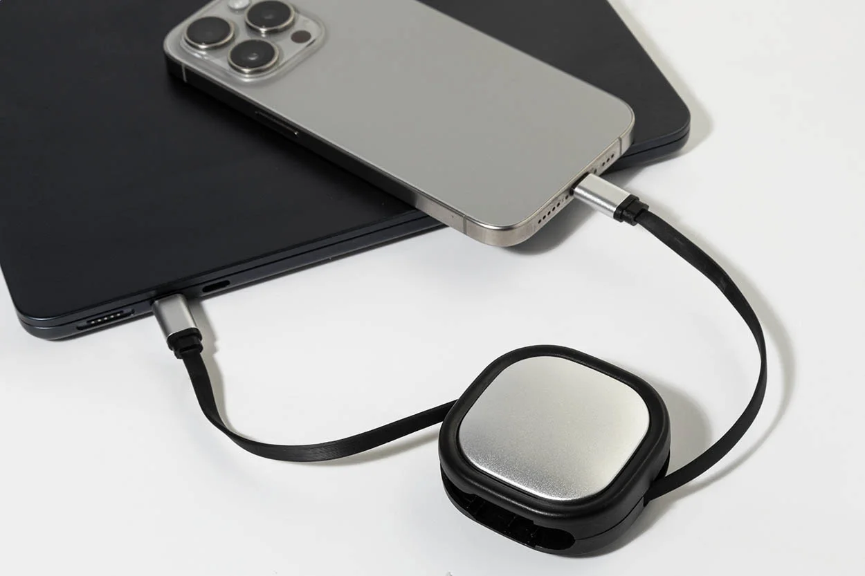 60W USB-C Ladekabel Cabsle Plus, schwarz – Bild 3