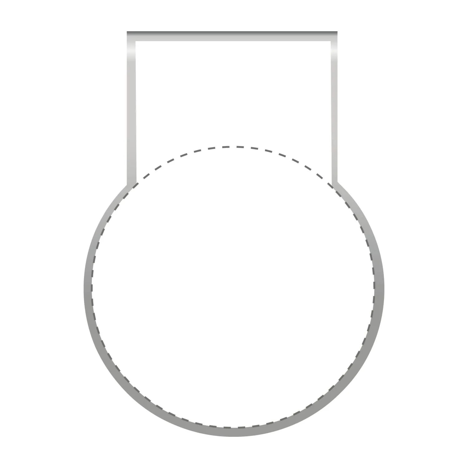 ROMINOX® Mehrweg-Büroklammer Shape Clip, 9 Varianten, idealer Mailingartikel für Dokumente, bis zu 18 Seiten Klemmkraft, silber – Bild 5