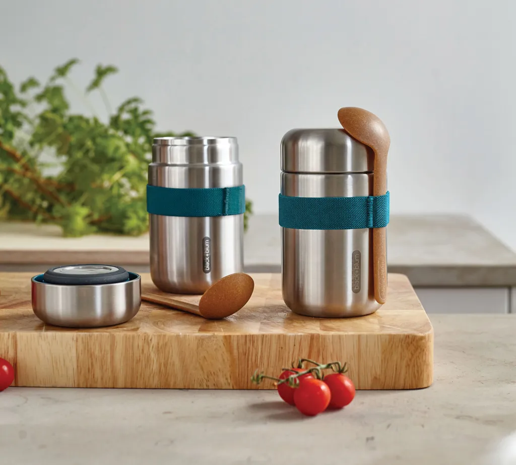 Black+Blum Food Flask 400ml, turkis – Bild 8