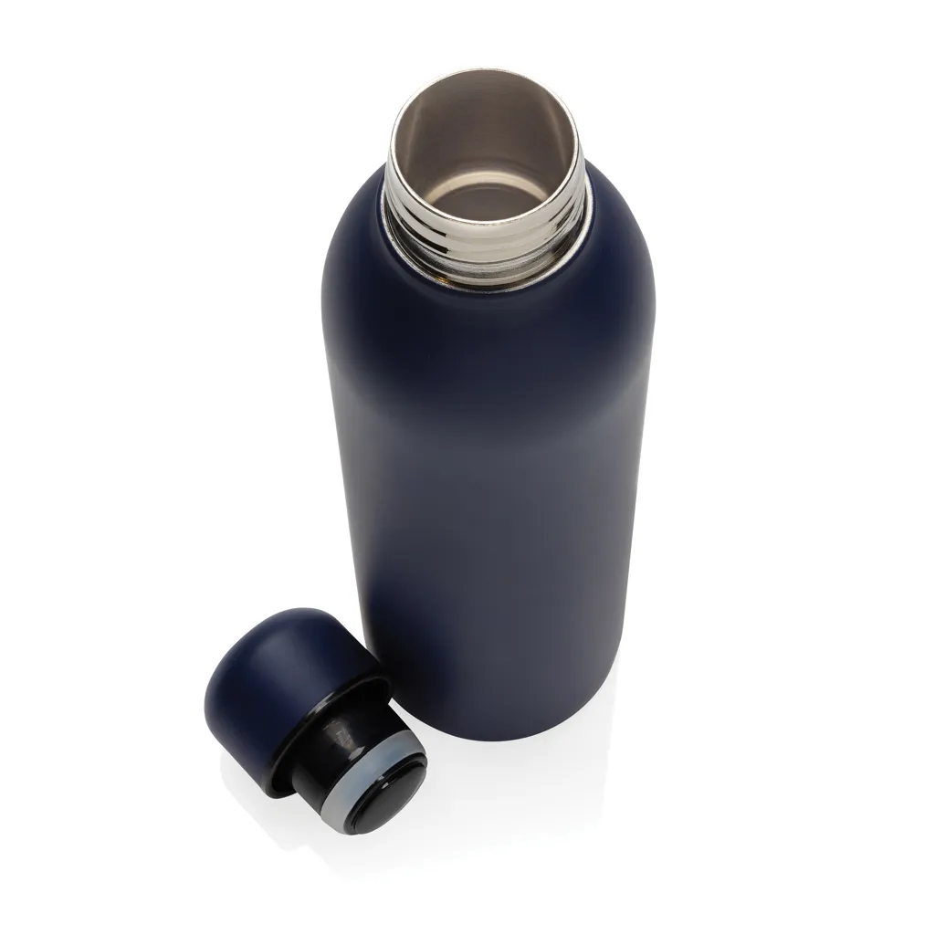 RCS recycelte Stainless Steel Vakuumflasche, navy blau – Bild 4