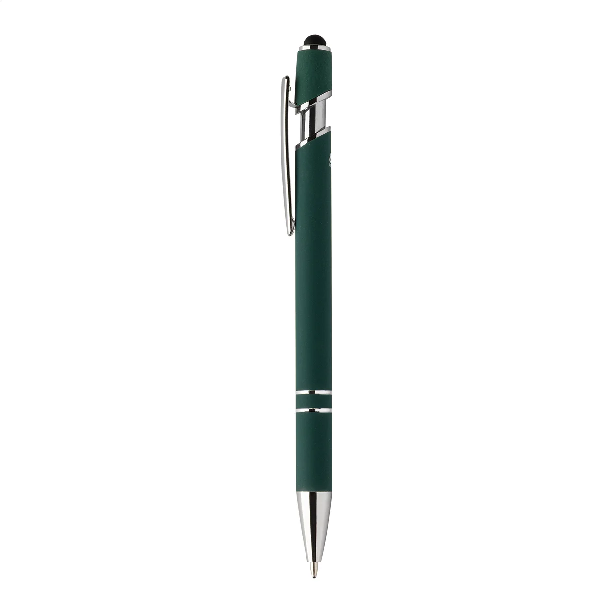 Touchpen-Kugelschreiber Tonnel Soft, dunkelgrün – Bild 7