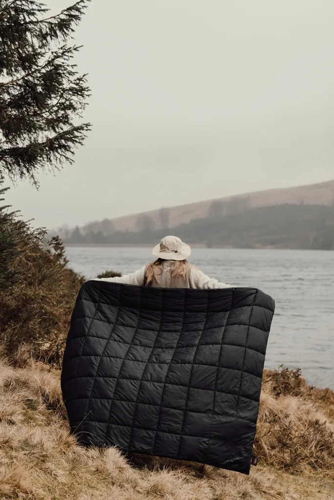 Nordic Drift GRS 3-in-1 Abenteuerdecke, schwarz – Bild 5