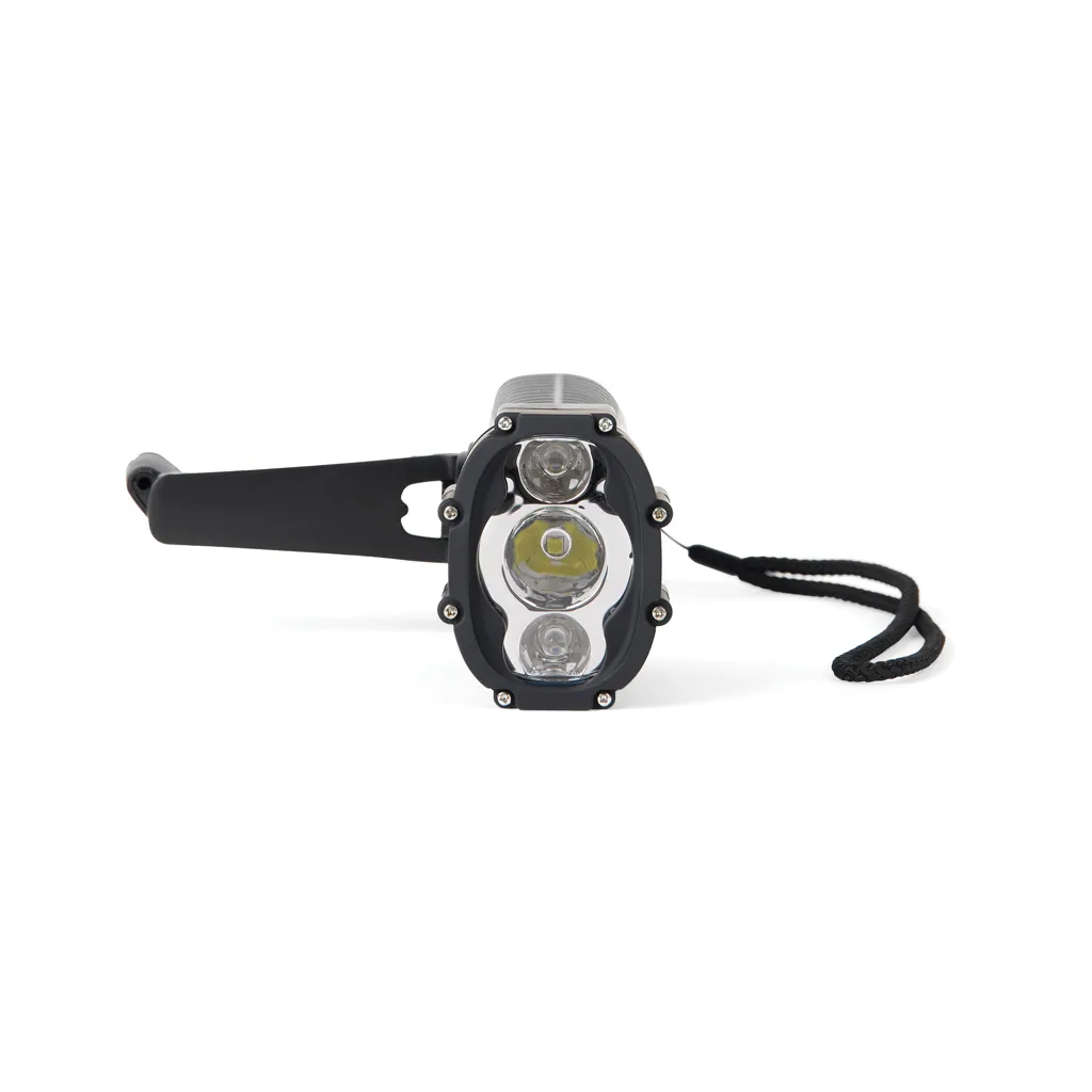 Nordic Drift Everest multifunktionale IPX8 Taschenlampe, schwarz – Bild 4