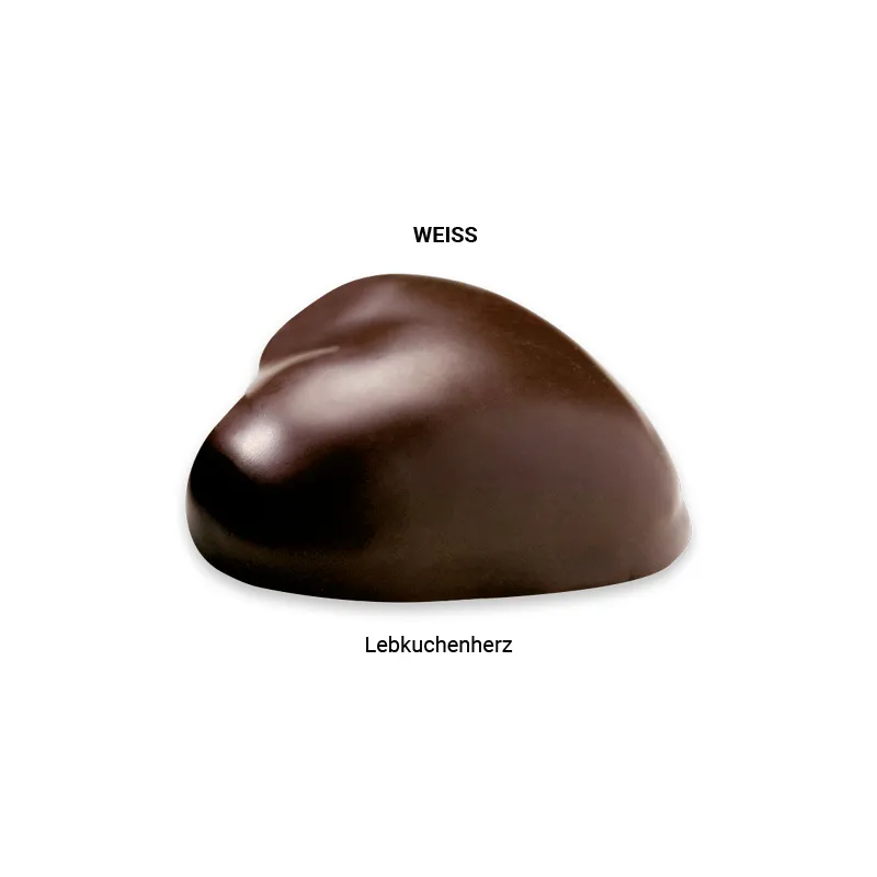 WEISS Lebkuchenherz, Folie weiß – Bild 2
