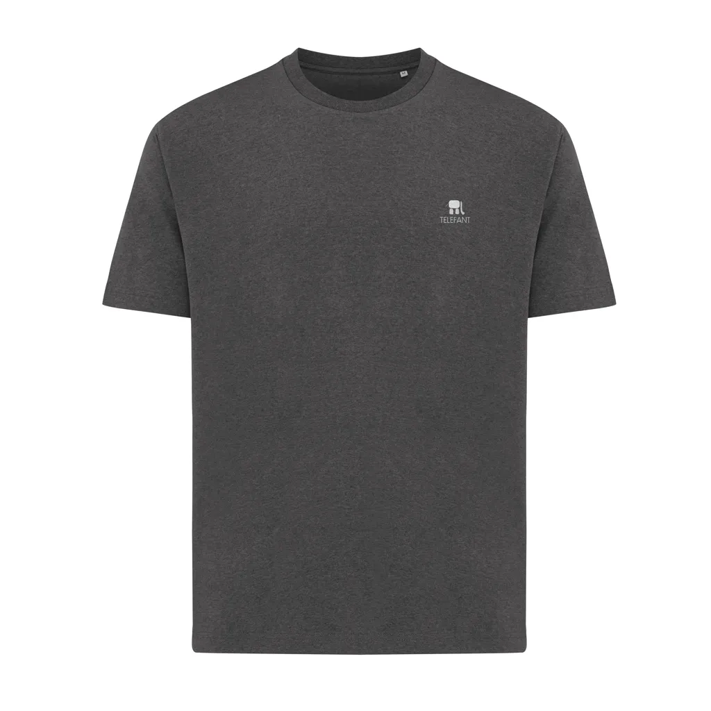IQONIQ Teide T-Shirt aus recycelter Baumwolle, heather anthracite – Bild 3
