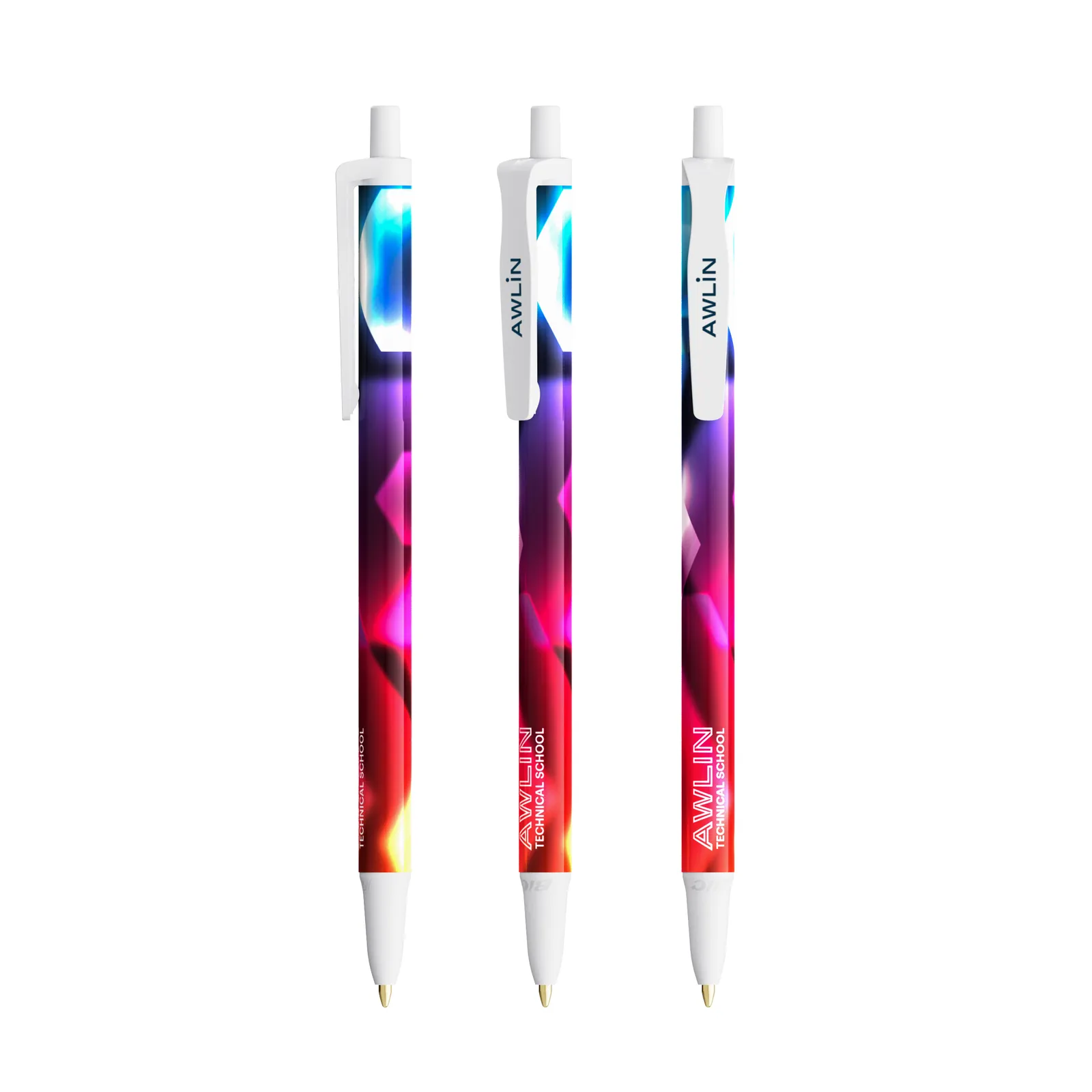 BIC® Clic Stic Kugelschreiber, Weiß – Bild 2