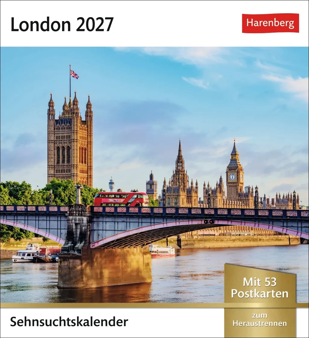 London Sehnsuchtskalender 2027