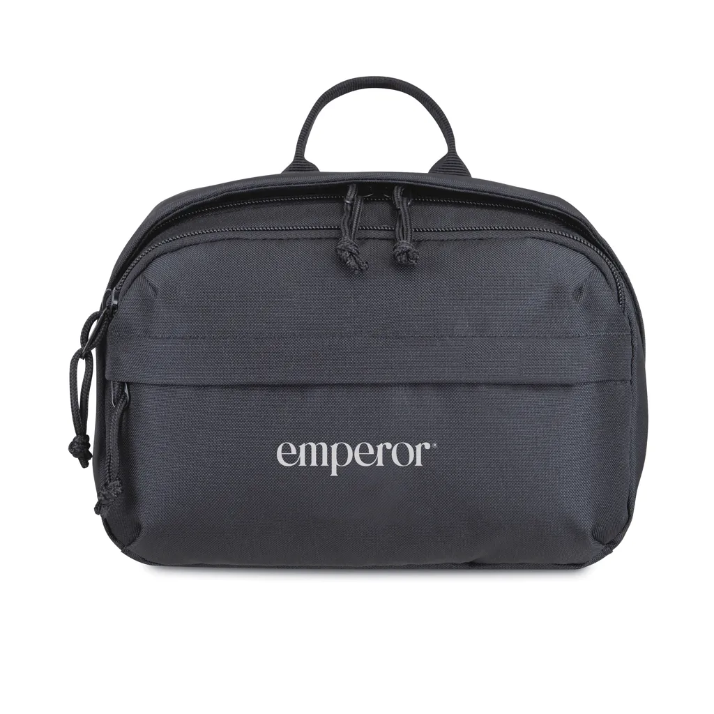 Renew AWARE™ rPET Kosmetiktasche, schwarz – Bild 6