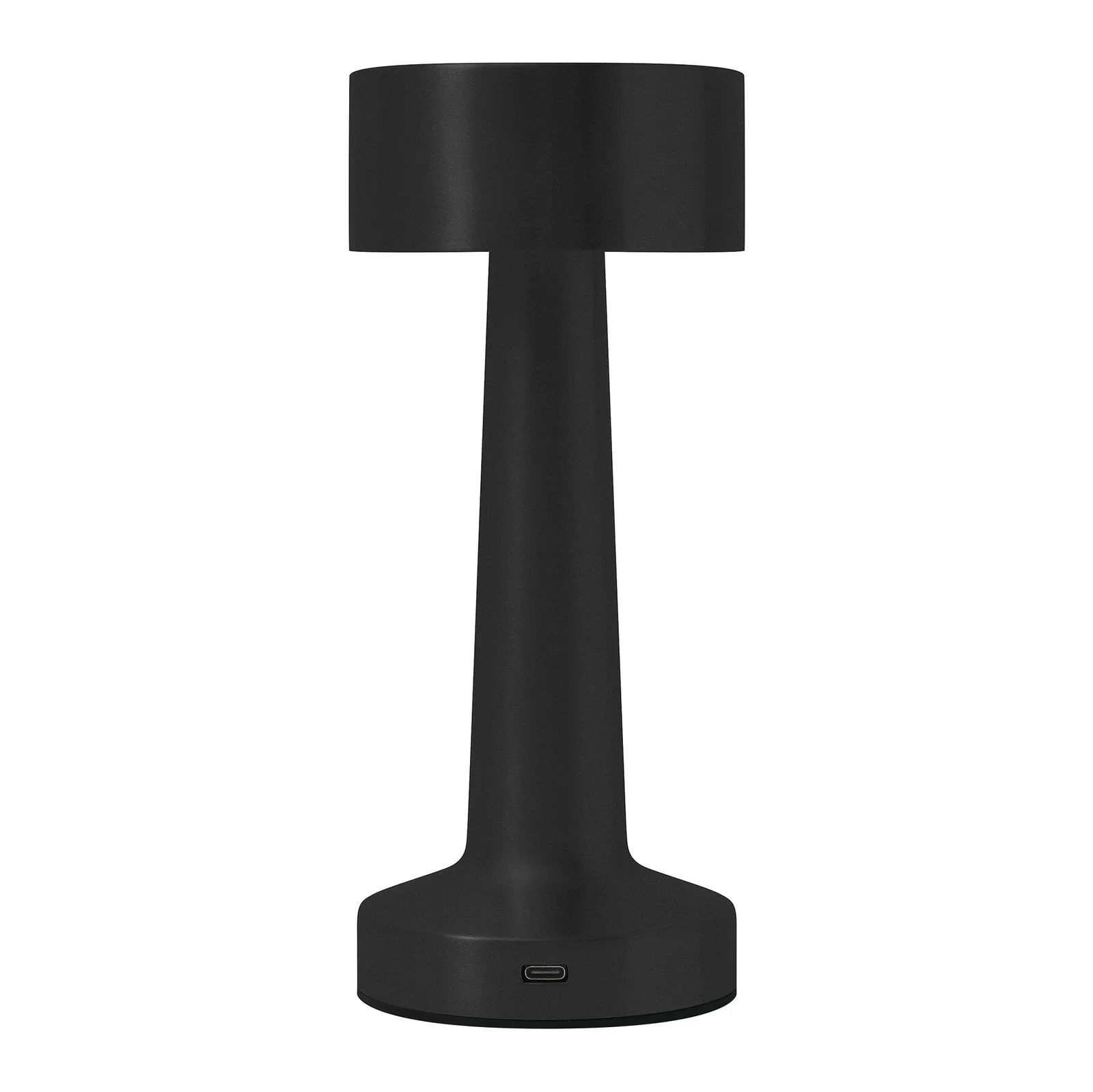 MUSHROOM - Edelstahl-Tischlampe, schwarz – Bild 3