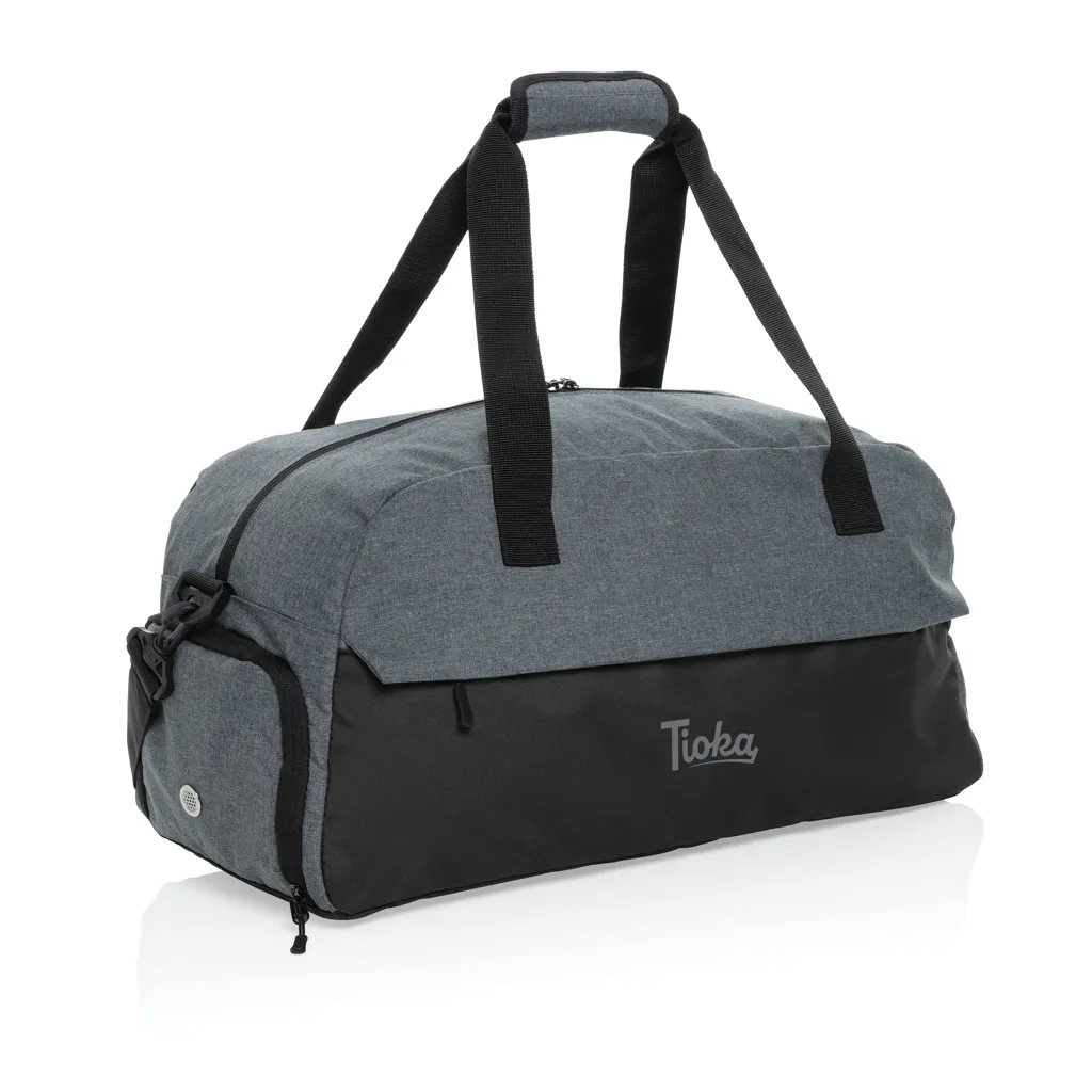 Kazu AWARE™ RPET Weekend-Duffel-Bag, grau – Bild 7