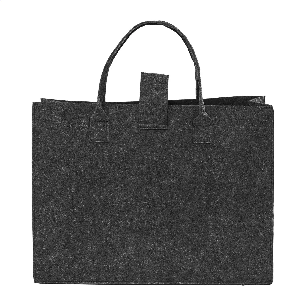 Einkaufstasche RPET Refelt Shop Lux, dunkelgrau – Bild 3