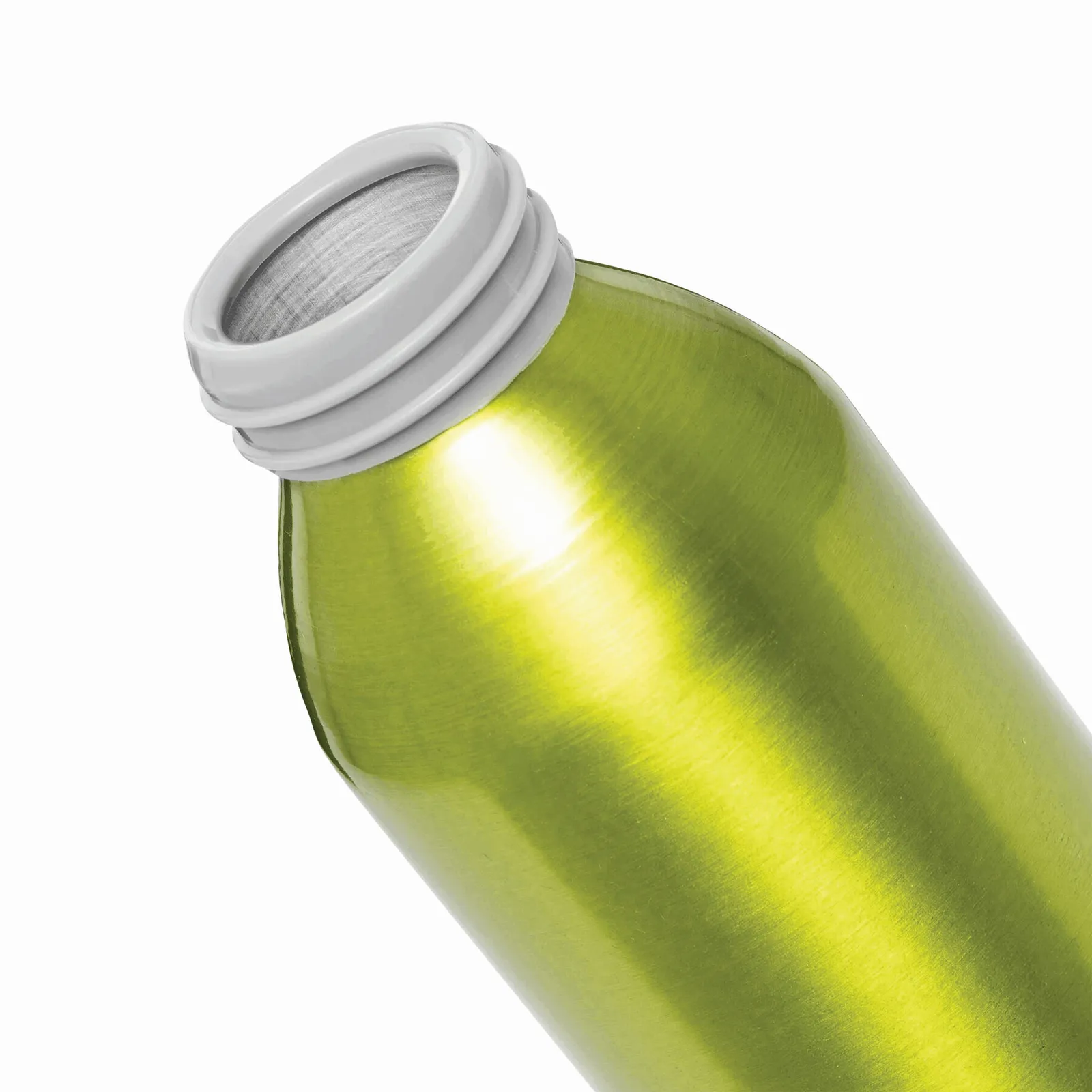 LOOPED - Aluminium Trinkflasche, apfelgrün – Bild 5