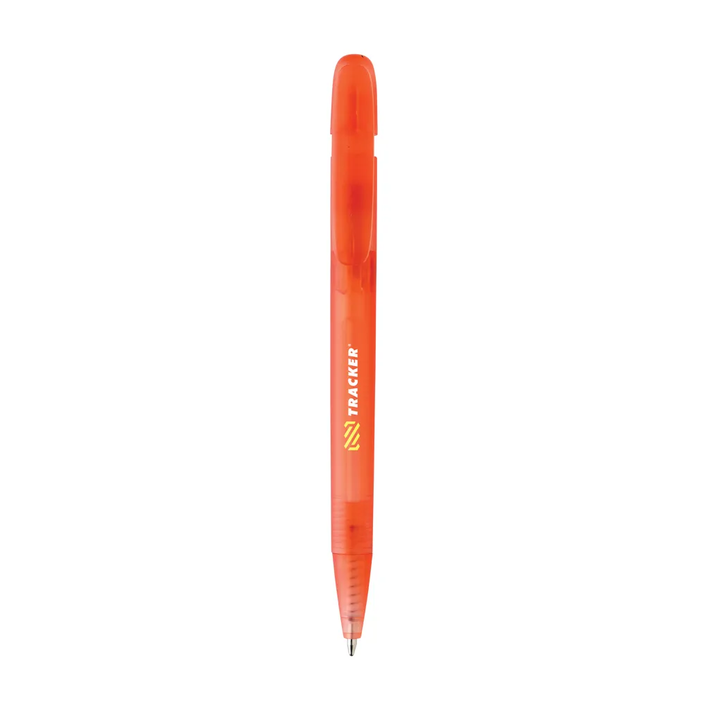 Devin transparenter Stift aus GRS zertifiziertem rABS, rot – Bild 4