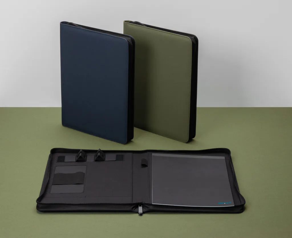 Impact Aware™ Deluxe 300D Tech Portfolio mit Reißverschluss, schwarz – Bild 5