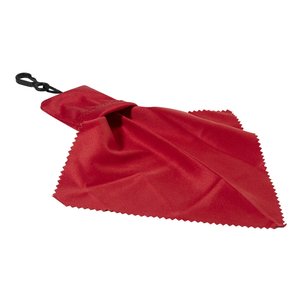 RPET-Reinigungstuch Cleango, rot – Bild 4