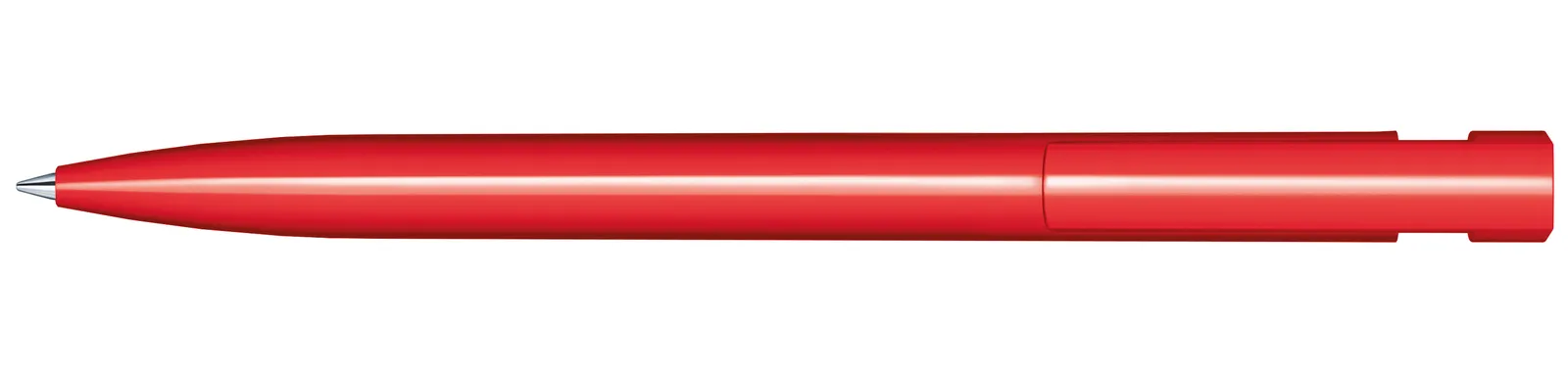 Liberty Polished Druckkugelschreiber, Rot 186 – Bild 3