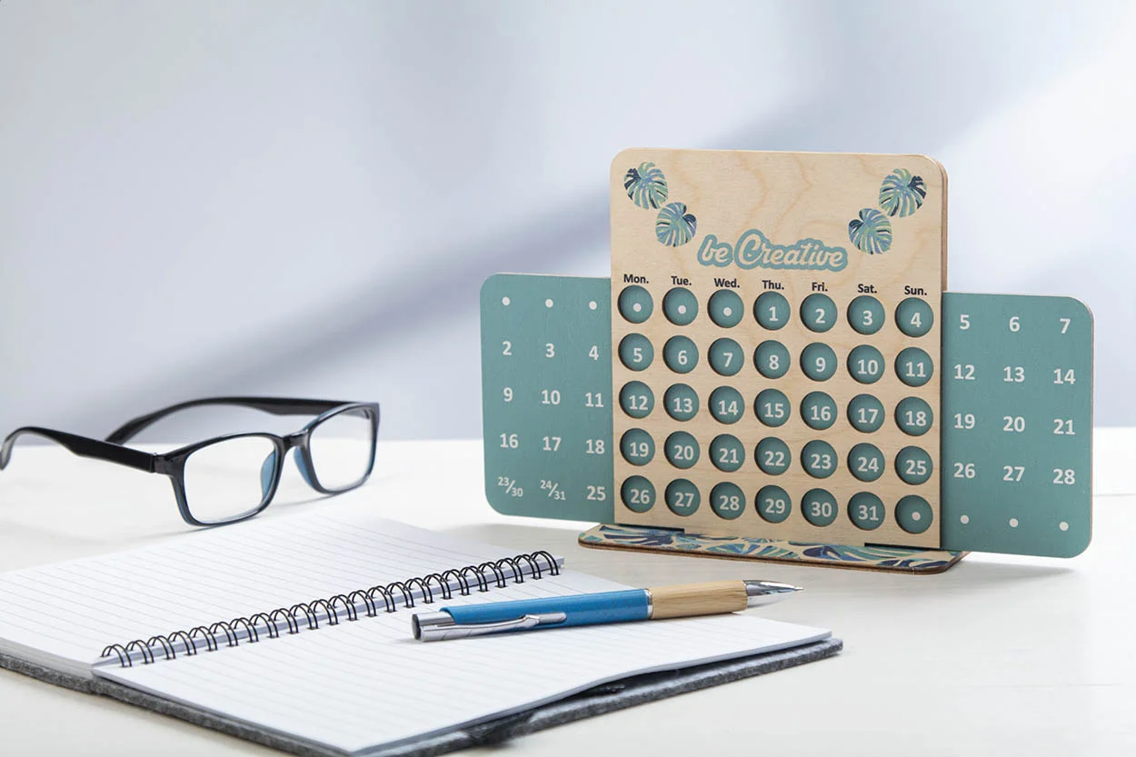 Individueller ewiger Kalender Forever Creative, natur – Bild 5