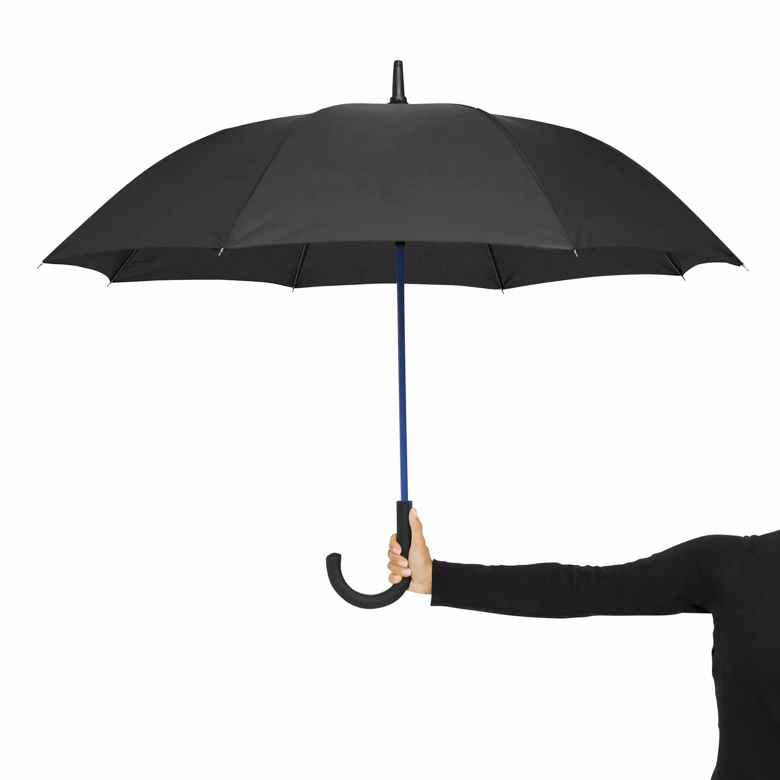 CANCAN Umbrella, Automatik-Stockschirm, blau, schwarz – Bild 8