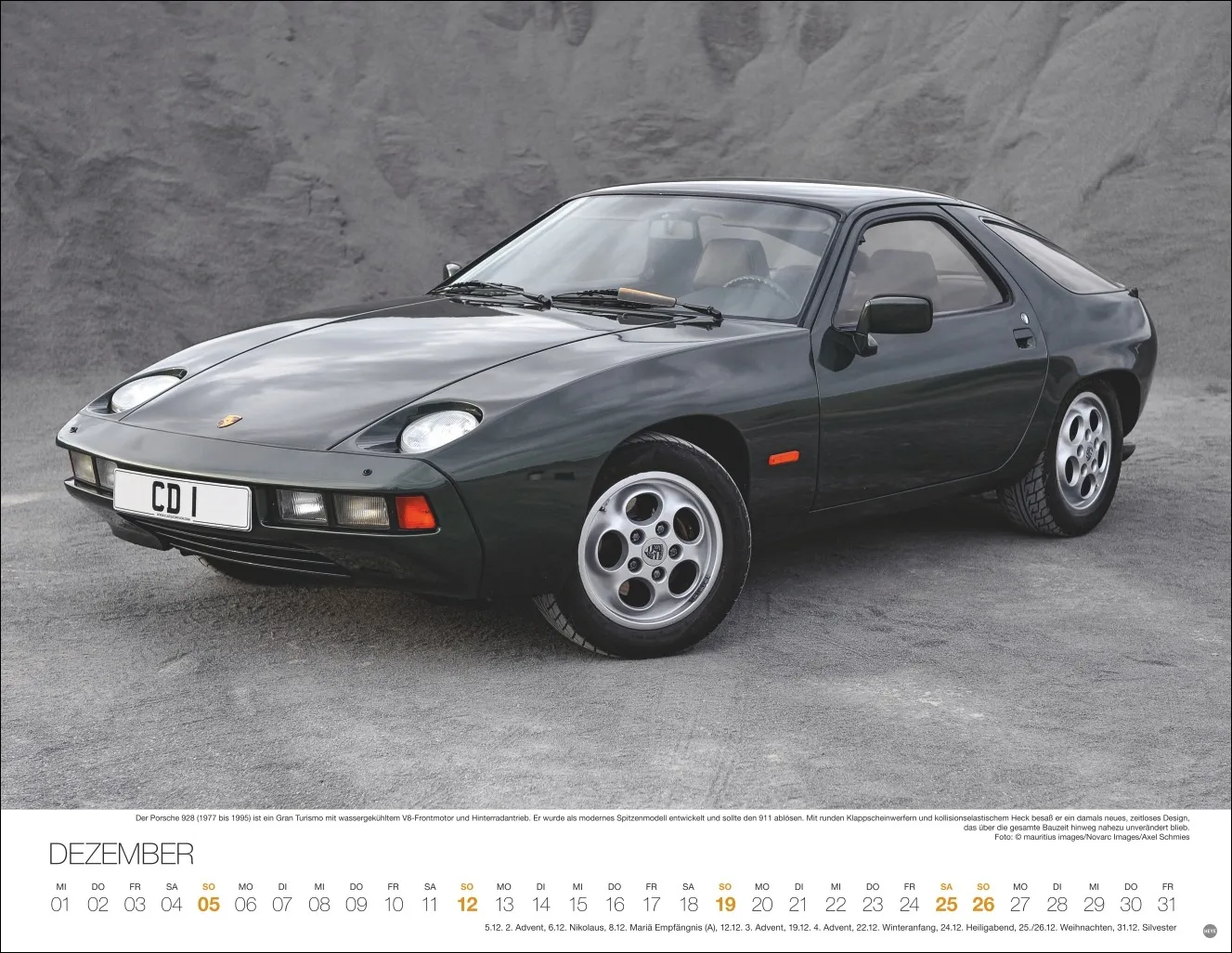 Legendäre Autos Posterkalender 2027 – Bild 13