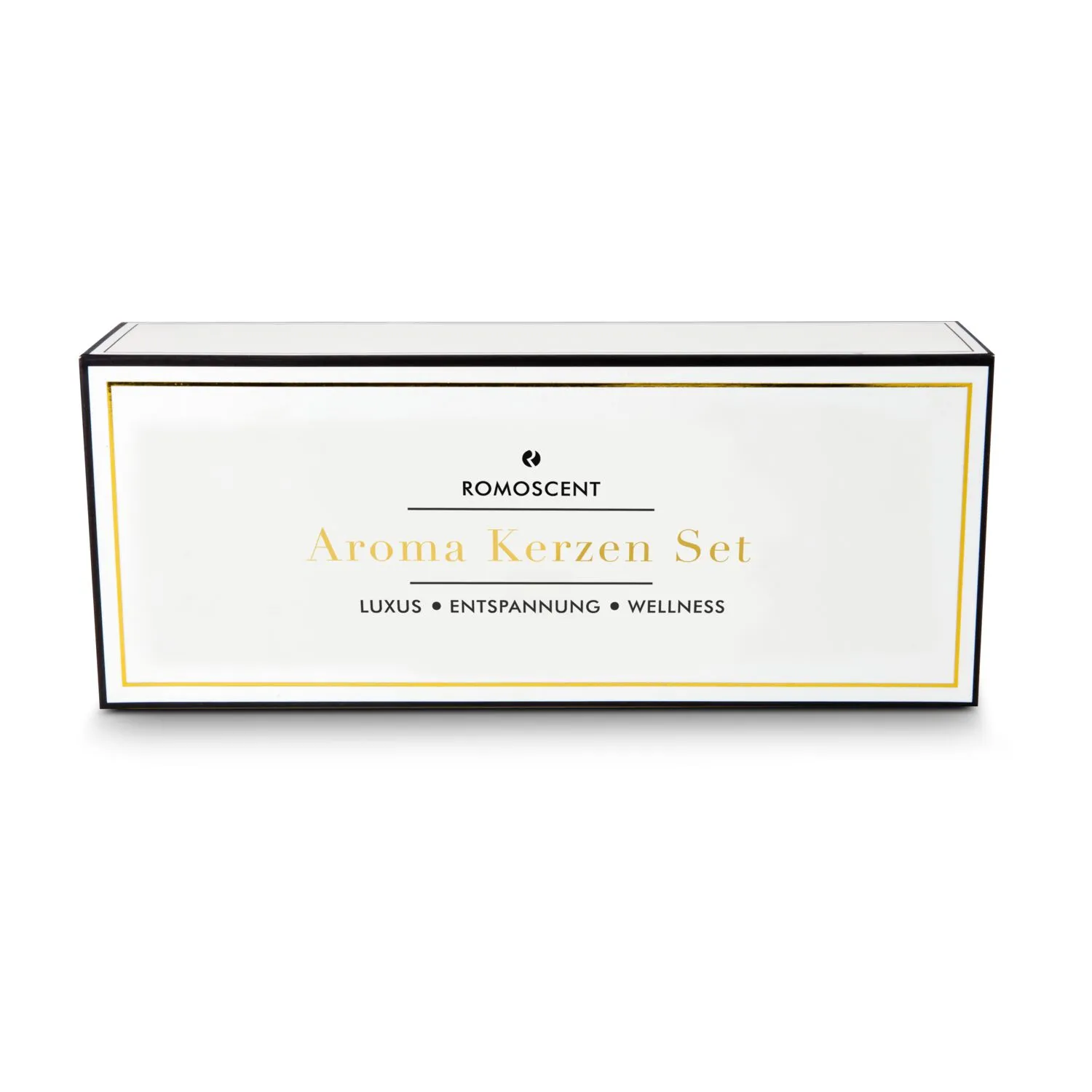 ROMOSCENT® Aromakerzenset Vanille, weiß – Bild 3