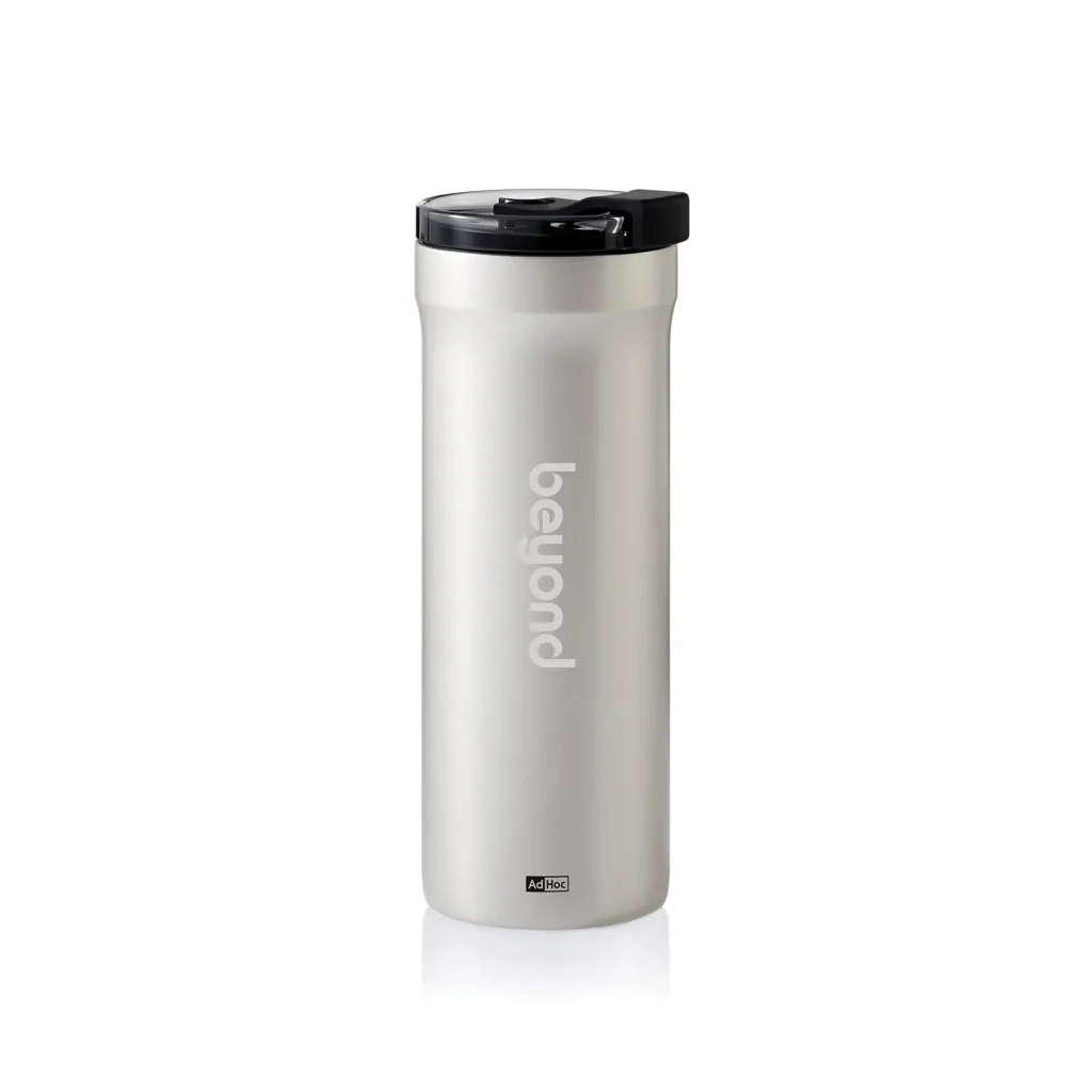 AdHoc Thermobecher Pulse, Hellgrau – Bild 5