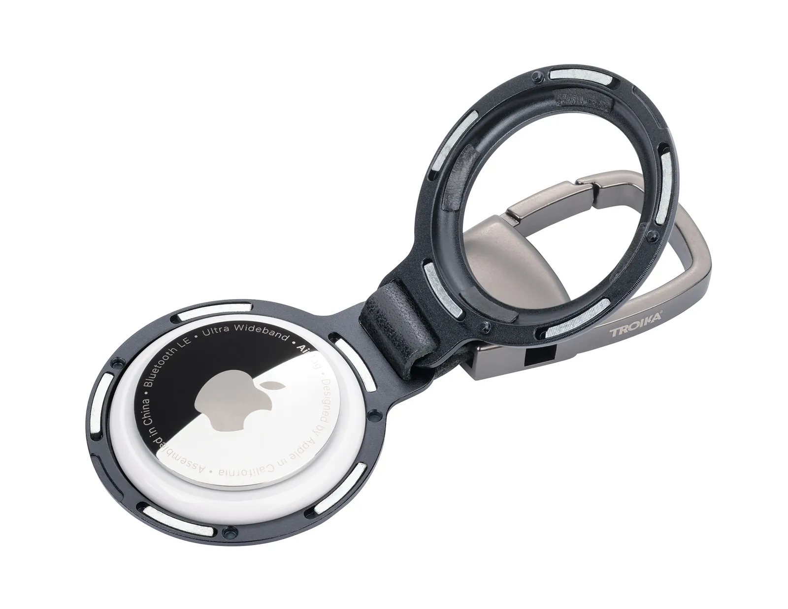 Schlüsselanhänger AIRTAG HOLDER schwarz, schwarz – Bild 4