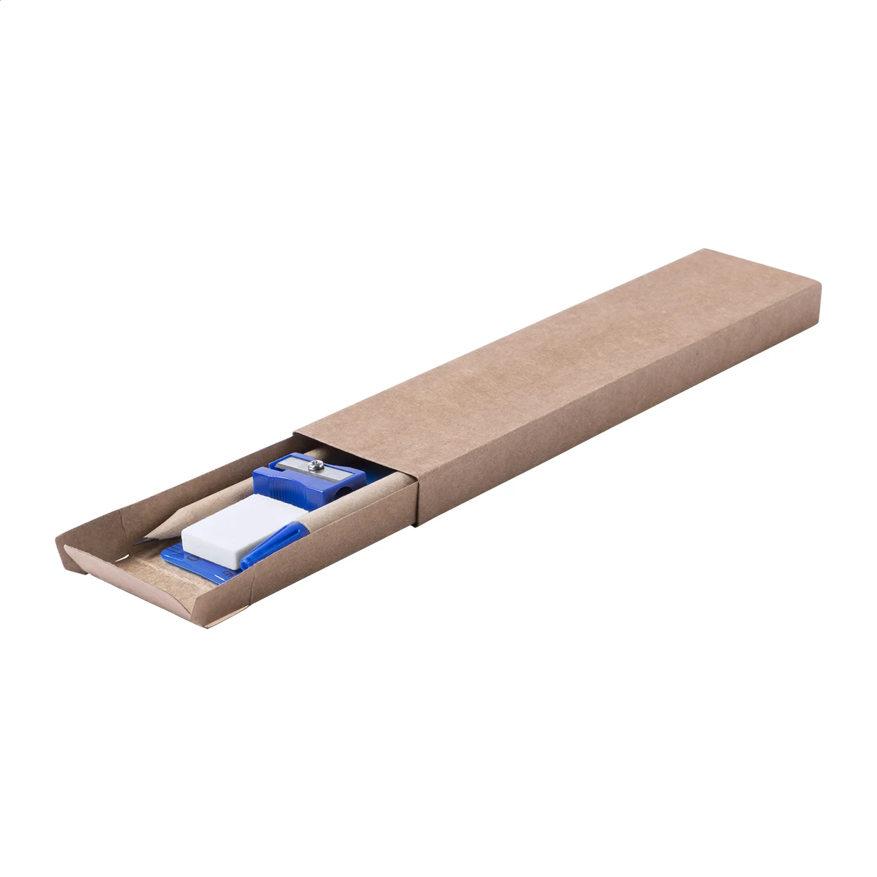 Büroset Monoli, blau, natur – Bild 3