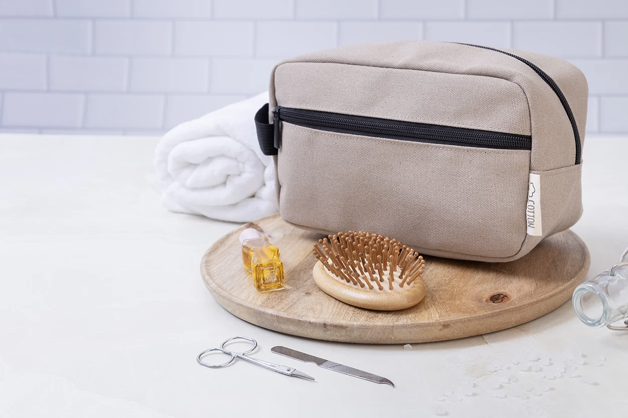 Kosmetiktasche Rebyss Beauty, beige – Bild 5