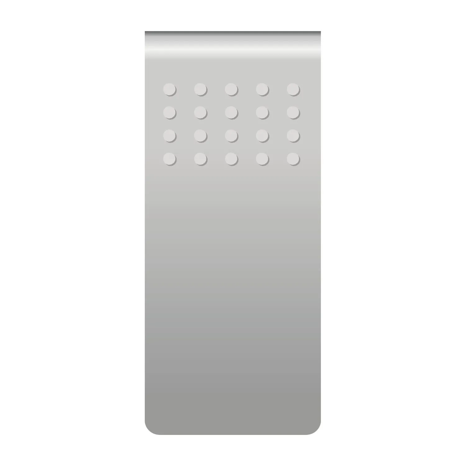 ROMINOX® Mehrweg-Büroklammer Straight Clip XL mit Noppen, idealer Mailingartikel für Dokumente, bis zu 35 Seiten Klemmkraft, silber – Bild 5