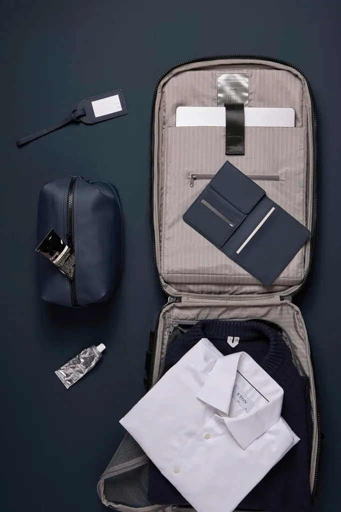 VINGA Baltimore RCS Abenteuer-Rucksack, navy blau – Bild 10