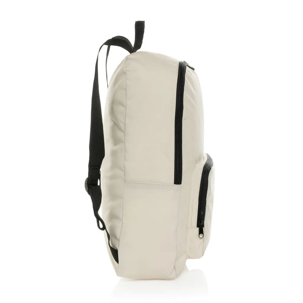 Dillon AWARE™ RPET faltbarer klassischer Rucksack, off white – Bild 3