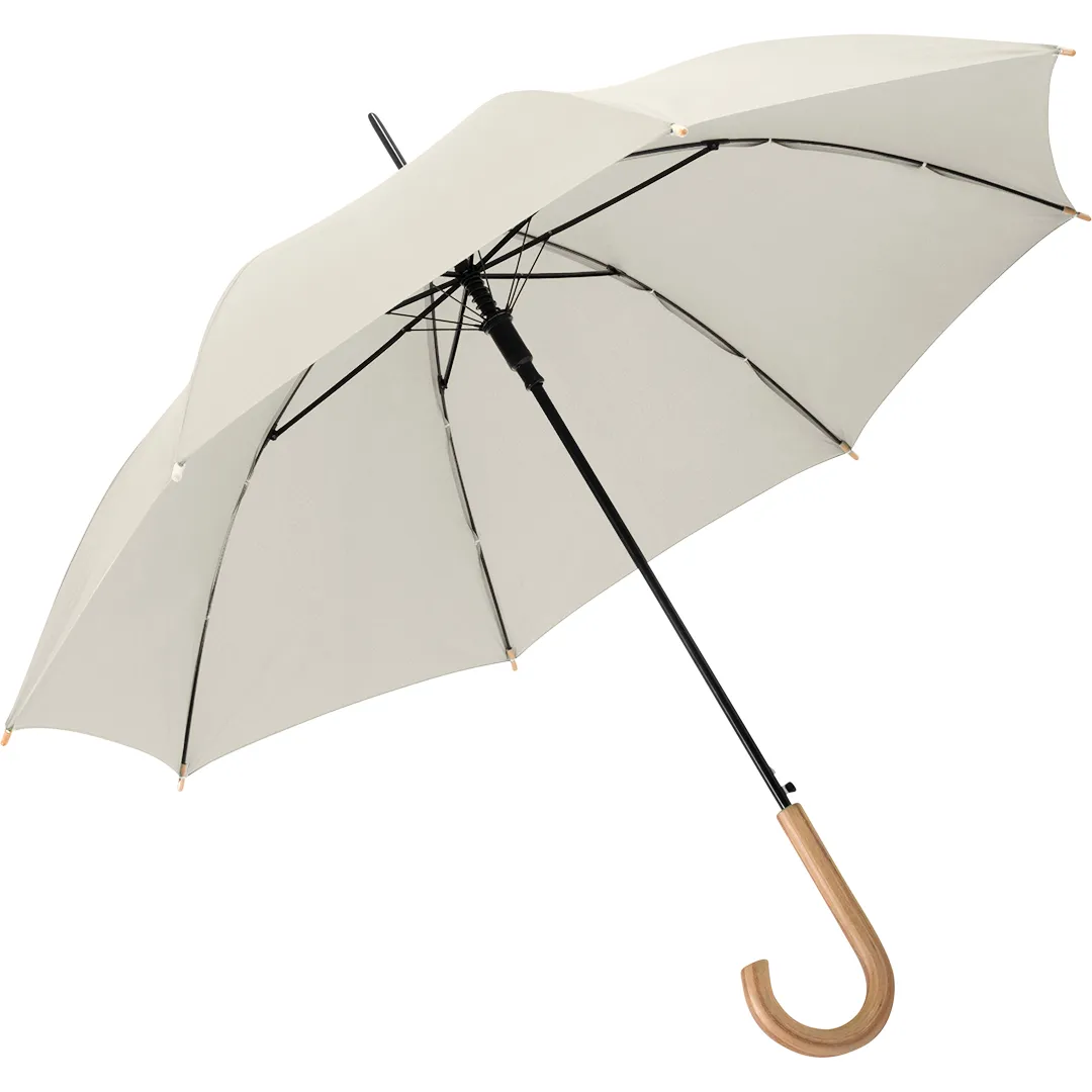 AC-Stockschirm ÖkoBrella, naturweiß wS – Bild 2