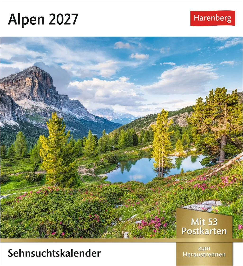 Alpen Sehnsuchtskalender 2027