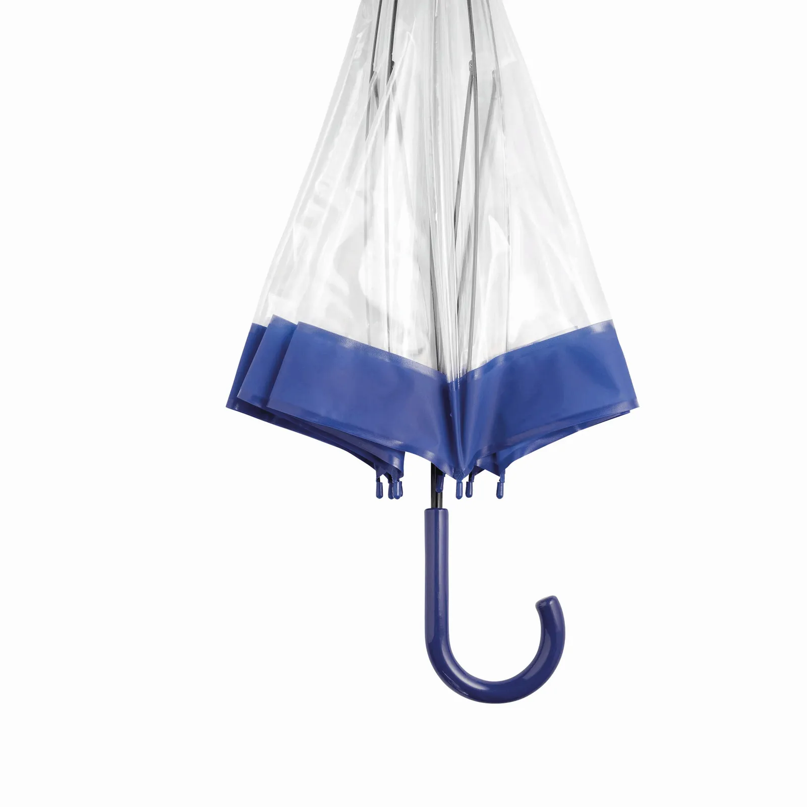 HONEYMOON Umbrella, Glockenschirm, blau, transparent – Bild 4