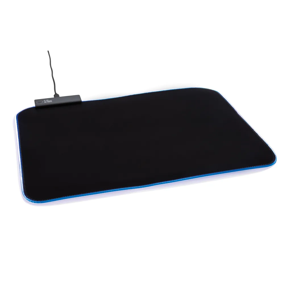 RGB Gaming Mauspad, schwarz – Bild 4