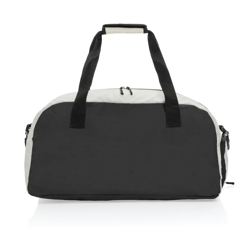 Kazu AWARE™ RPET Weekend-Duffel-Bag, off white – Bild 5