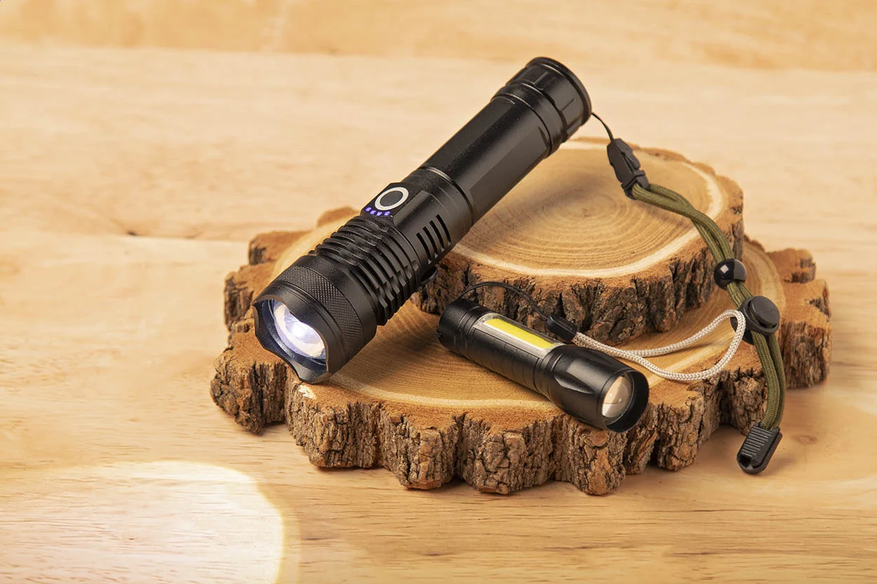 Akku-Taschenlampe Chargelight Zoom, schwarz – Bild 8