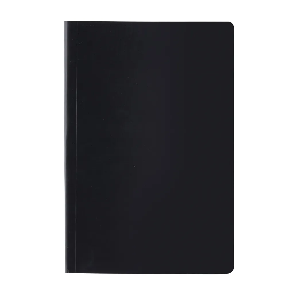 Impact Softcover A5 Notizbuch mit Steinpapier, schwarz – Bild 2