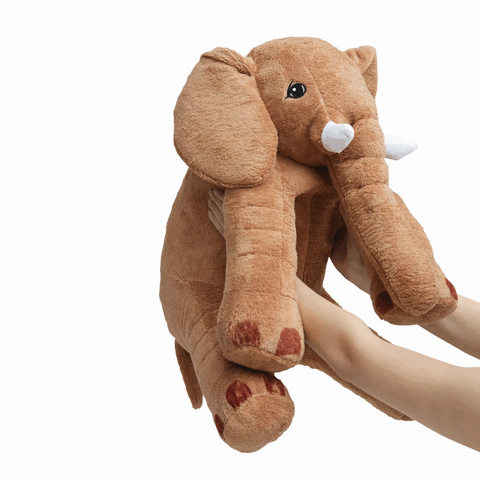 LOUNIS - Großer Plüsch-Elefant, beige – Bild 4