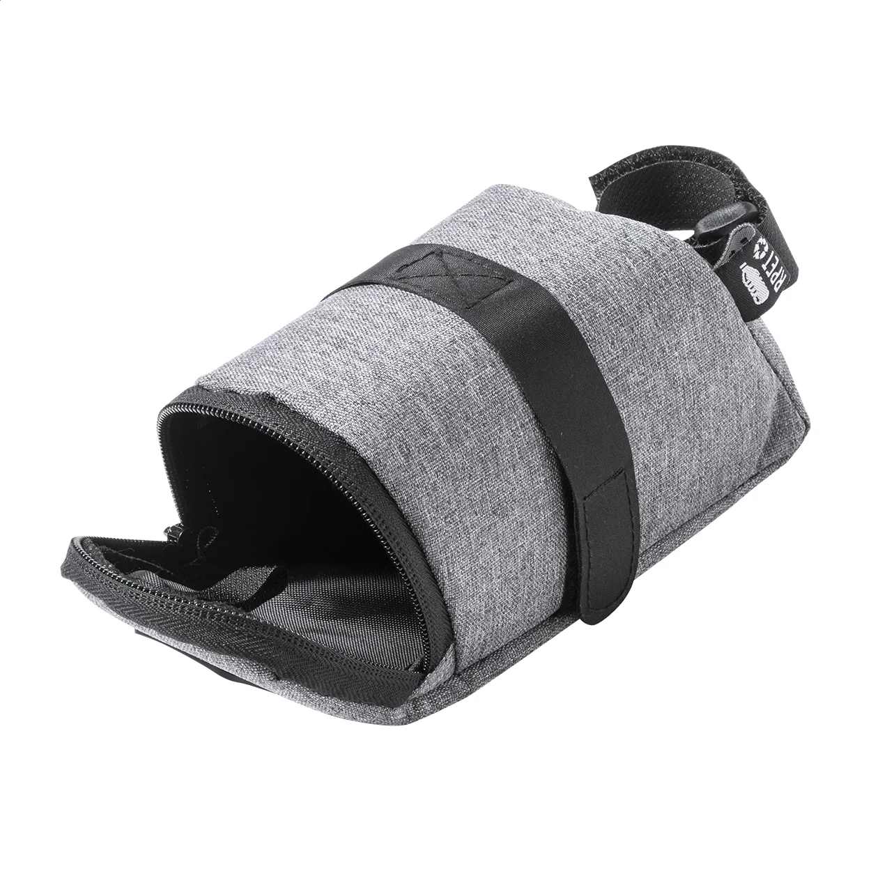 RPET Fahrradsatteltasche Konna, grau – Bild 2