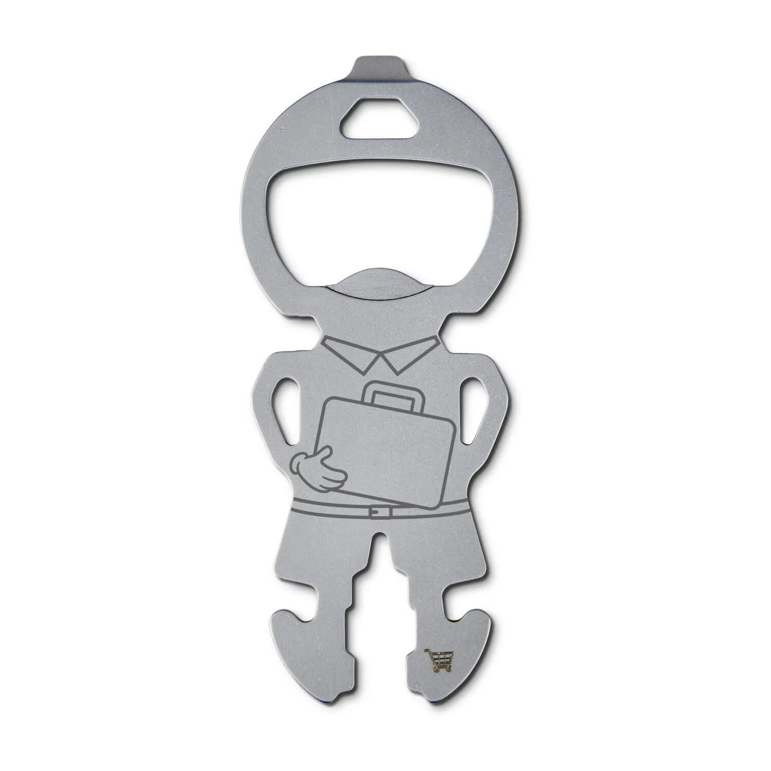 ROMINOX® Best Buddy Friend // Businessman, silber – Bild 5