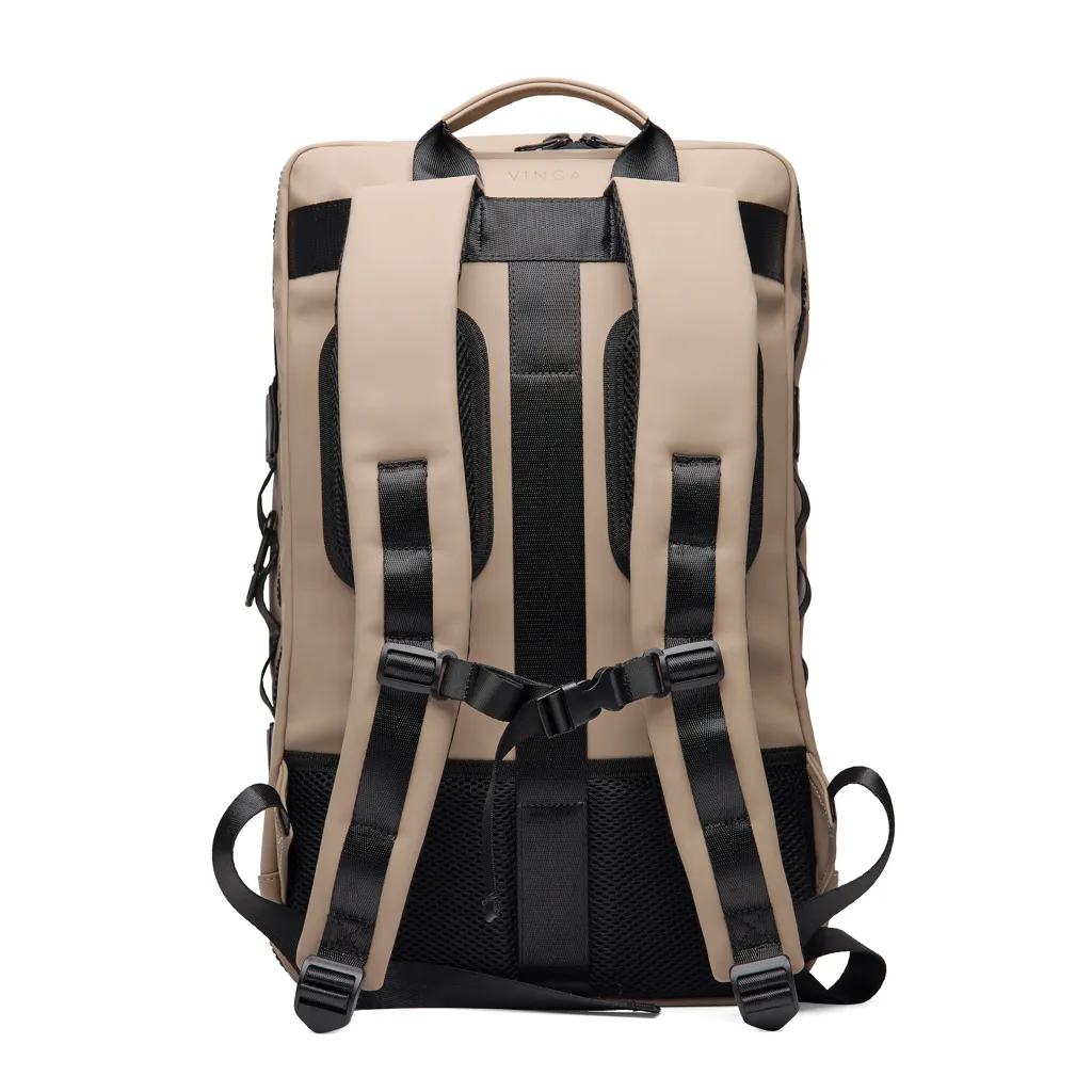 VINGA Baltimore RCS Abenteuer-Rucksack, greige – Bild 3