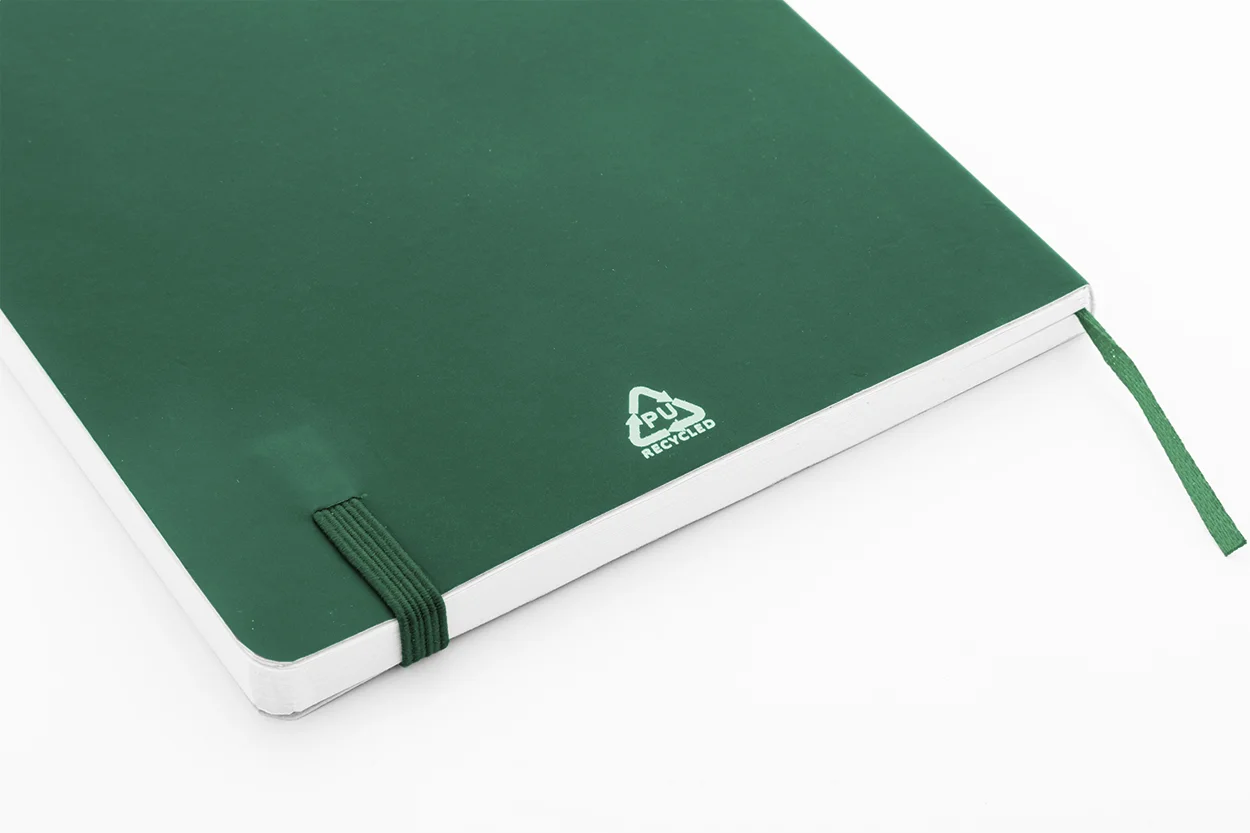 Notizbuch Repuk Soft A5 aus RPU, grün – Bild 4